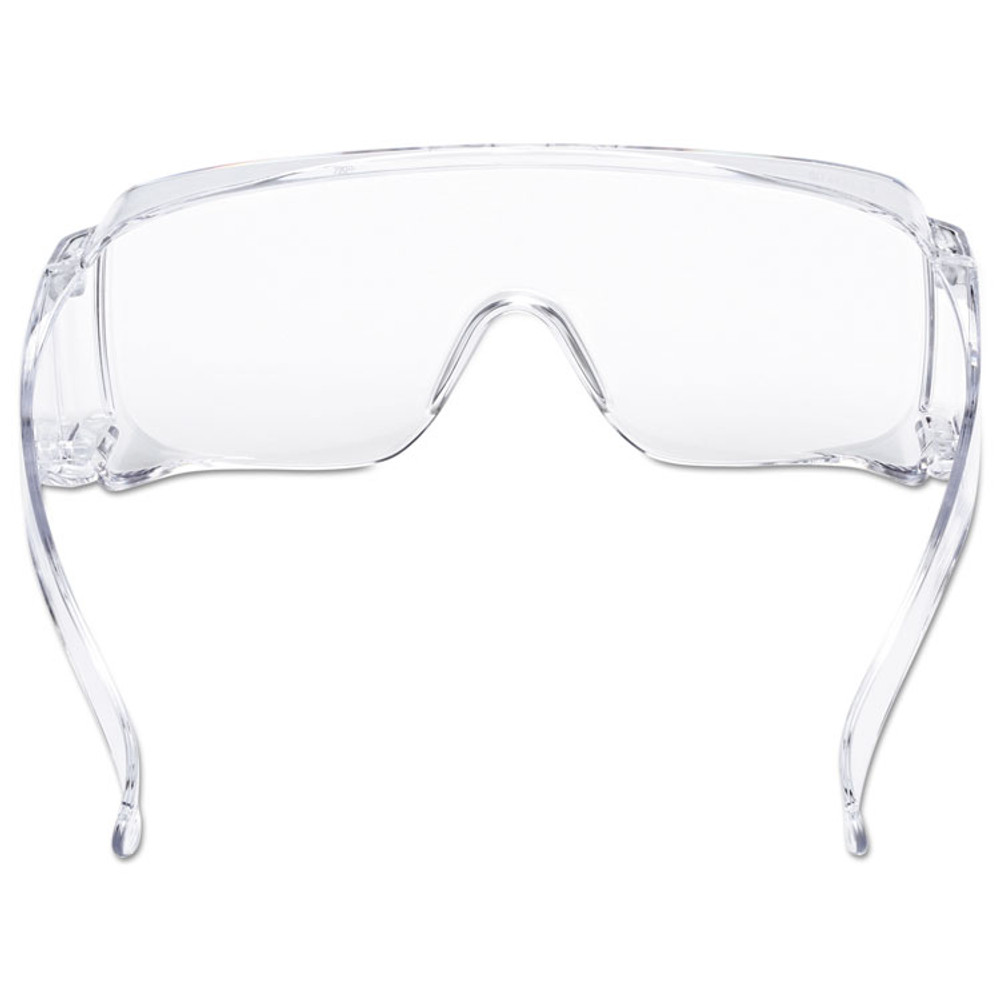 3M/COMMERCIAL TAPE DIV. TGV0120 Tour Guard V Safety Glasses, One Size Fits Most, Clear Frame/Lens, 20/Box