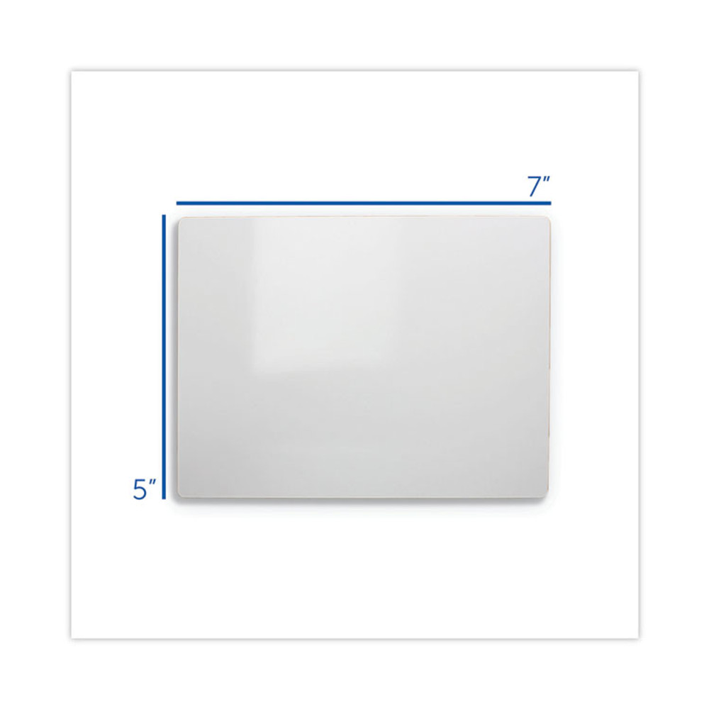 FLIPSIDE PRODUCTS 35656 Dry Erase Board, 5" x 7", White Surface, 12/Pack