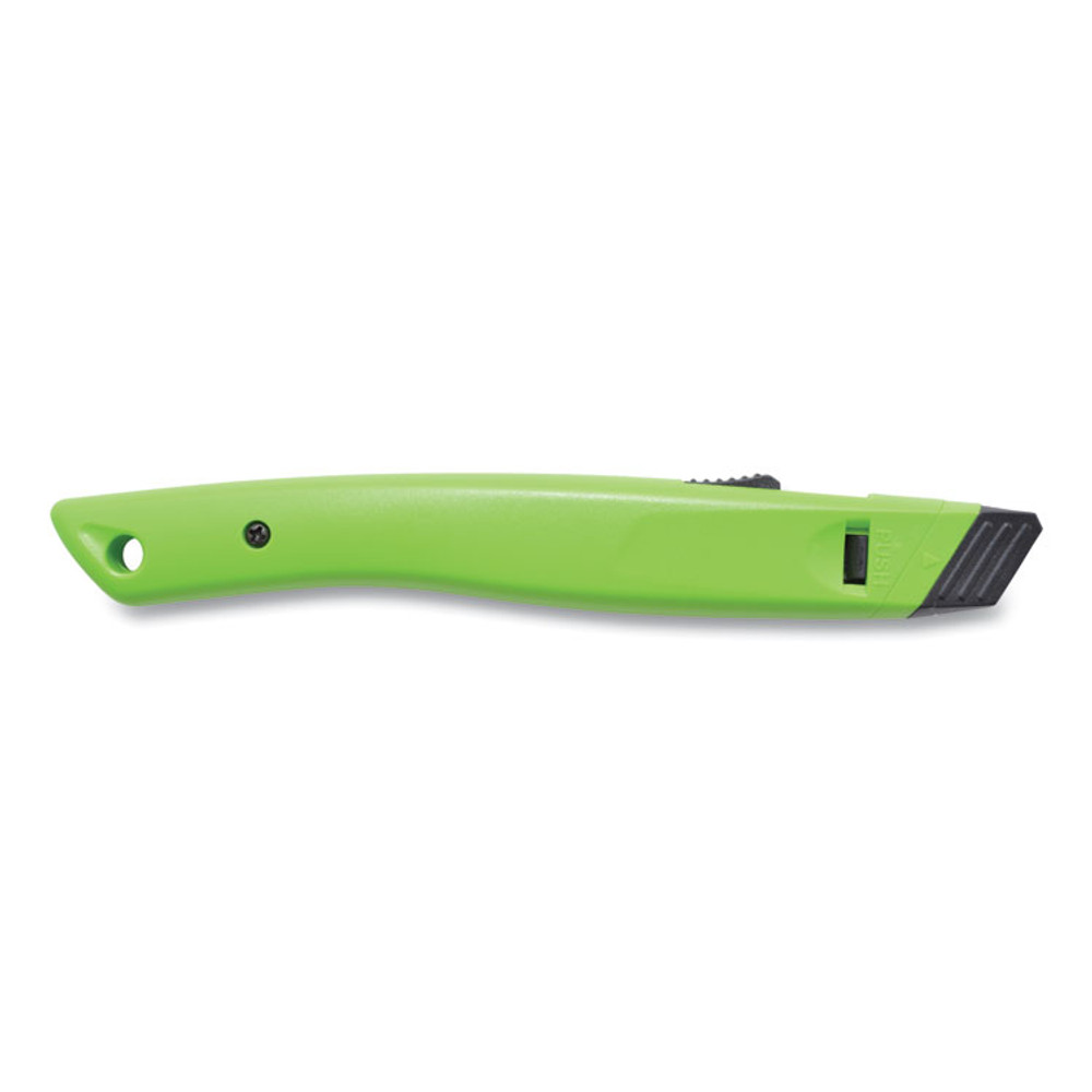 EVERSHARP PEN CO. Westcott® 16475 Safety Ceramic Blade Box Cutter, 0.5" Blade, 5.5" Plastic Handle, Green