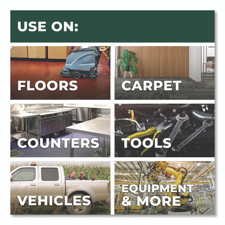 SUNSHINE MAKERS, INC. Simple Green® 14002 Industrial Cleaner and Degreaser, Concentrated, Lemon, 24 oz Spray Bottle, 12/Carton