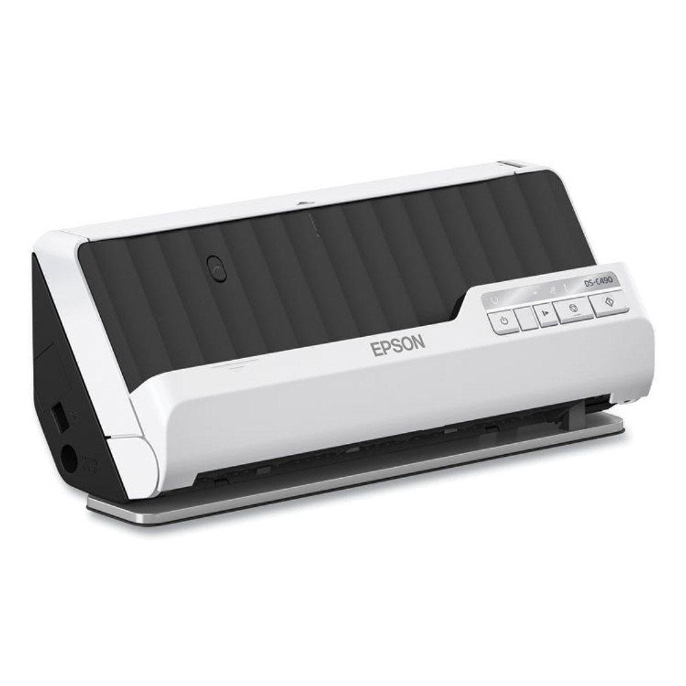 EPSON AMERICA, INC. B11B271201 DS-C490 Color Compact Desktop Document Scanner, 660 dpi Optical Resolution, 20-Sheet Auto Document Feeder