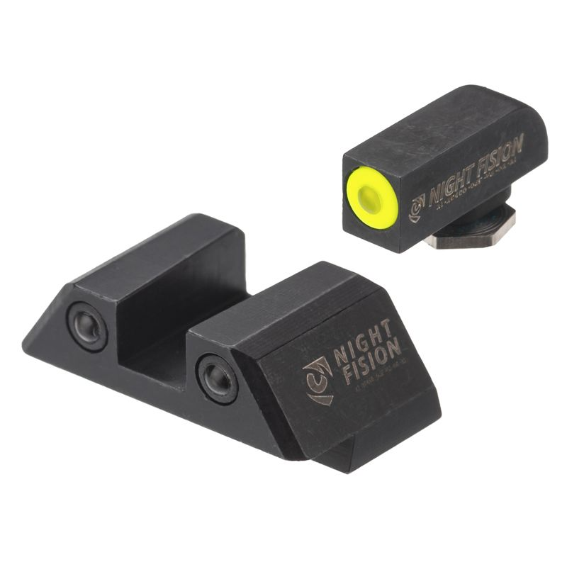 Night Fision GLK-005-003-YGZG Night Sight Set for Glock 48