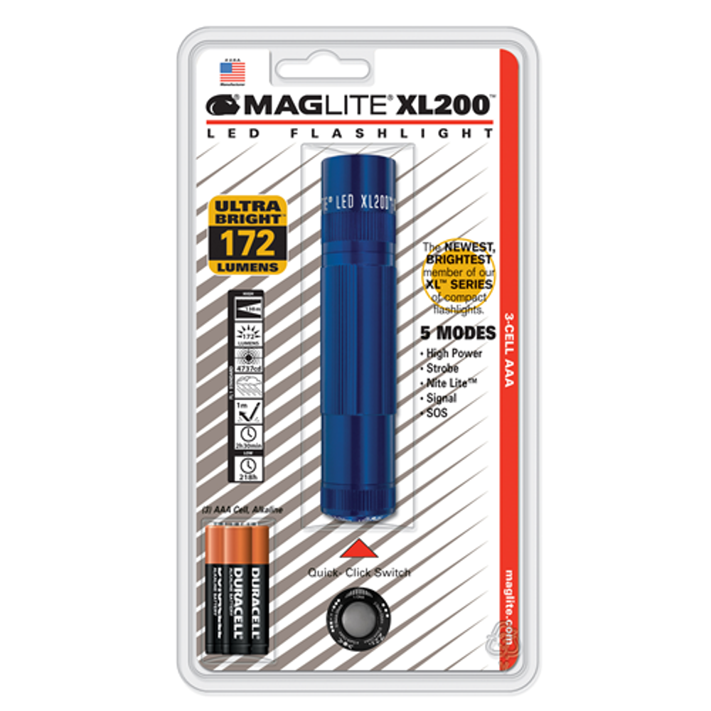 Maglite XL200-S3116 XL200 3 AAA-Cell LED Flashlight