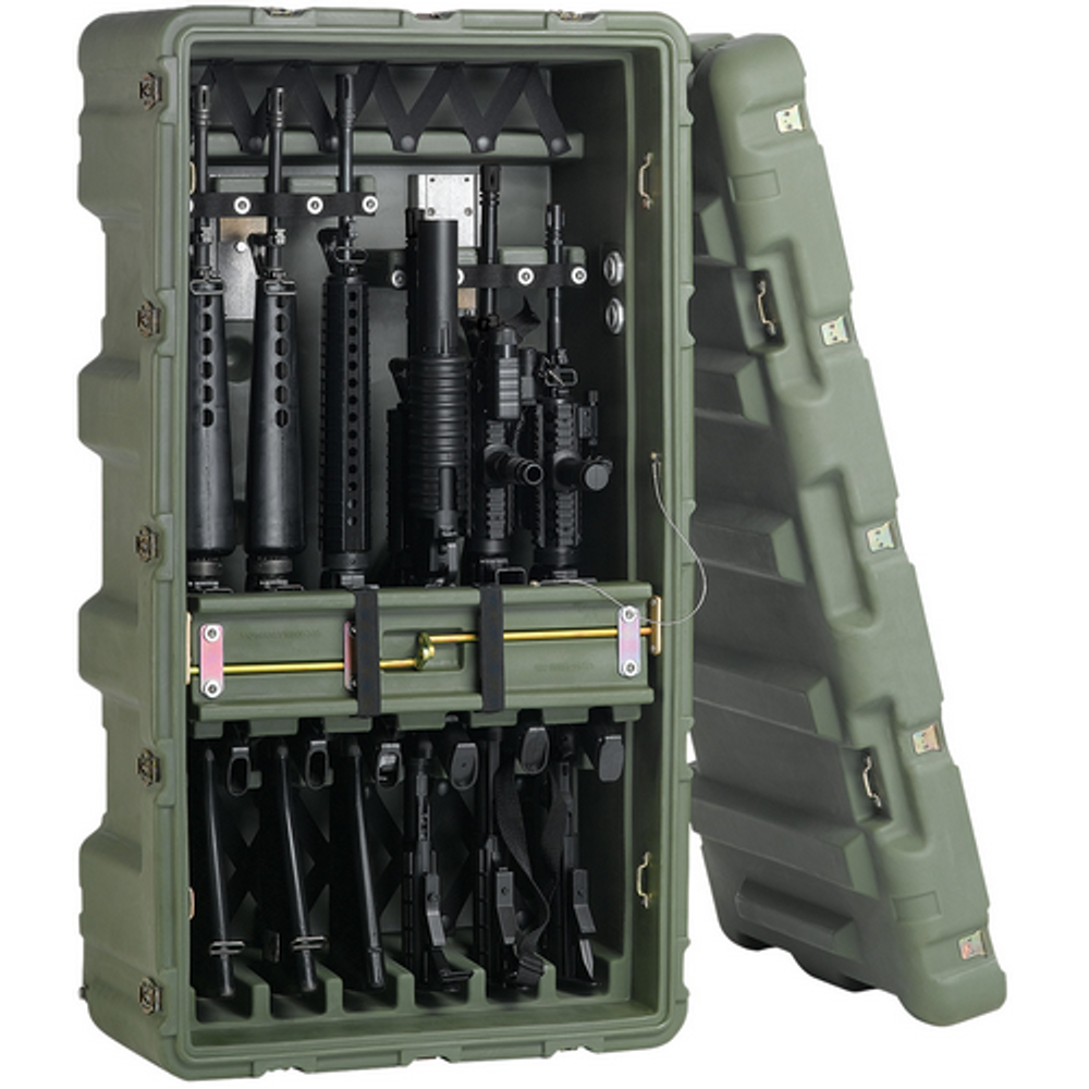 Pelican Products 472-M4-M16-6-OD 472-M4-M16-6 Mobile Armory Rifle Case