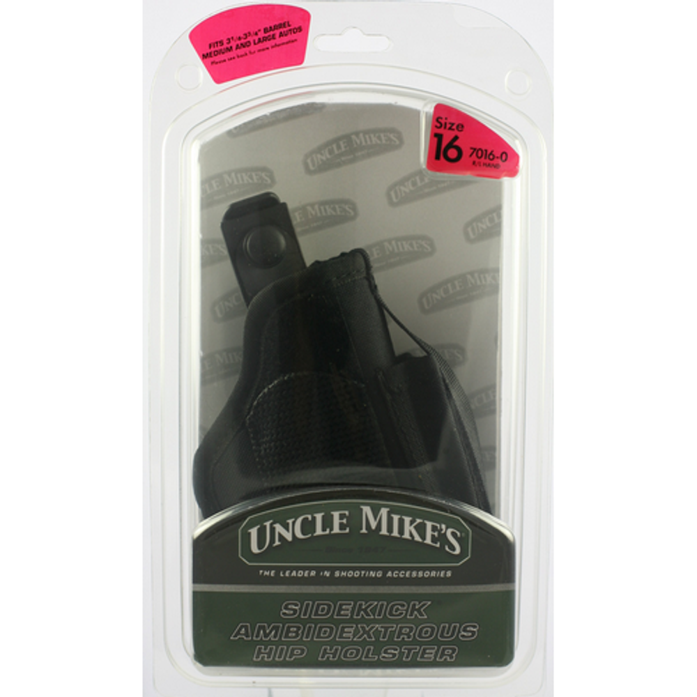 Uncle Mike's 70160 Sidekick Ambidextrous Hip Holsters