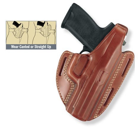 Gould & Goodrich 803-PX4LH Three Slot Pancake Holster