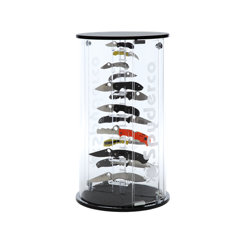 Spyderco D01 Acrylic Display Case Top
