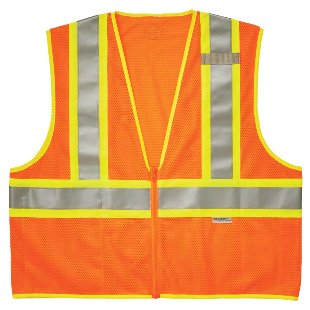 ERGODYNE CORPORATION Ergodyne 21319  GloWear Safety Vest, 2-Tone 8230Z, Type R Class 2, 4X/5X, Orange