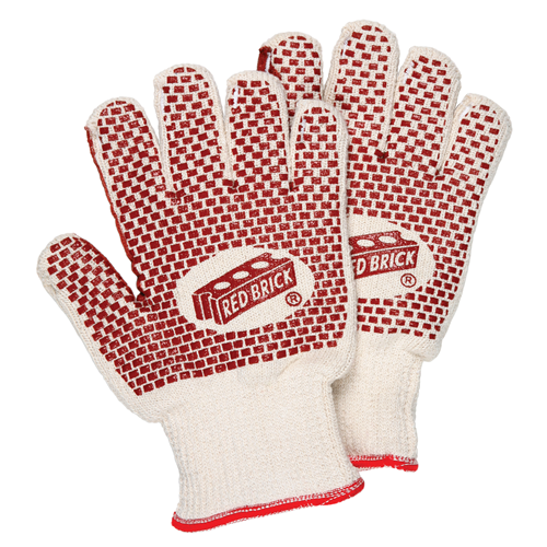 MCR Safety 9462K Red Brick Terry Small