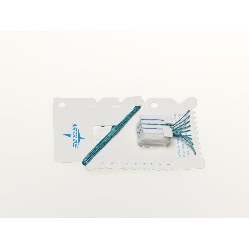 MEDLINE INDUSTRIES, INC. NEUROSPNG11 Medline Sterile X-Ray Detectable Neuro Sponges, 3/4in x 3/4in, Case Of 20