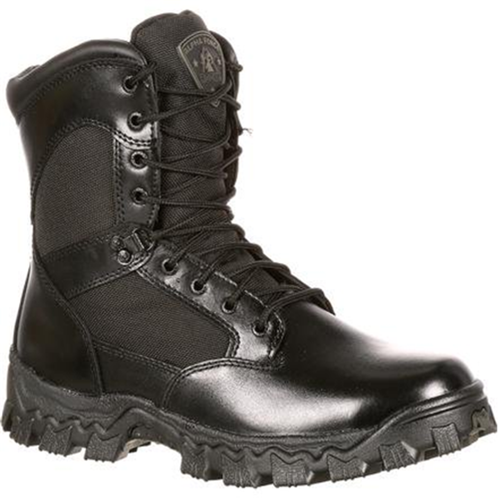 Rocky International FQ0002165BK7W Alpha Force Waterproof Public Service Boot