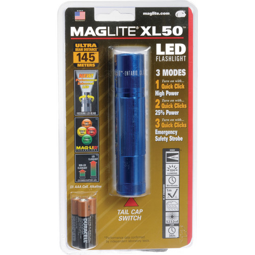 Maglite XL50-S3116 XL50 LED 3 AAA-Cell Flashlight