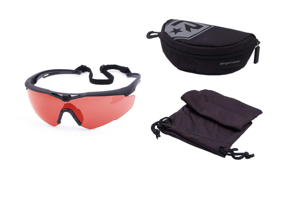 Revision Military 4-0152-9026 Stingerhawk Eyewear System - Large Gf-8 Basic Kit