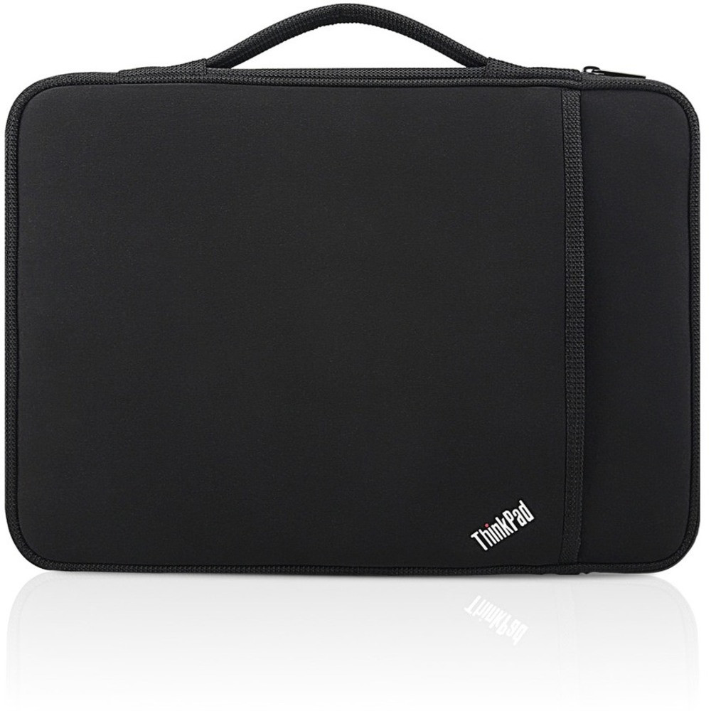 LENOVO, INC. 4X40N18007 Lenovo Carrying Case (Sleeve) for 12in Notebook - Black - Dust Resistant Interior, Scratch Resistant Interior, Shock Resistant Interior, Scrape Resistant Interior - Hand Strap