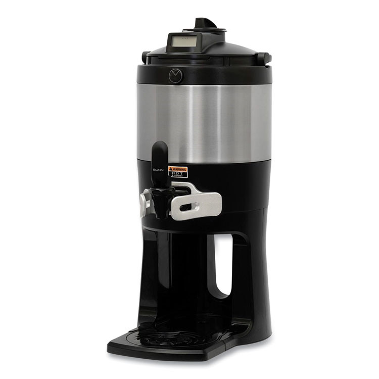 BUNN-O-MATIC 427000200 ThermoFresh Server, 128 oz, Silver/Black