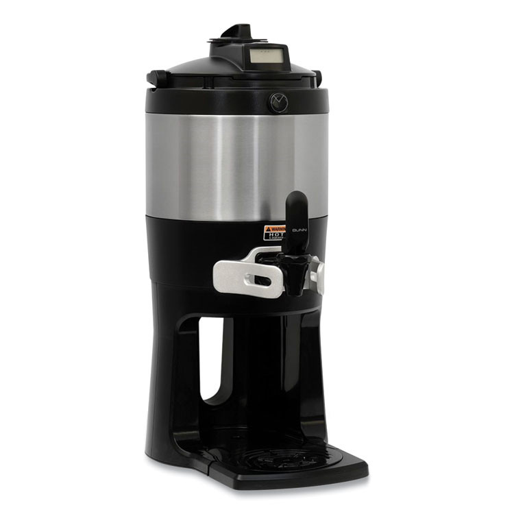 BUNN-O-MATIC 427000200 ThermoFresh Server, 128 oz, Silver/Black