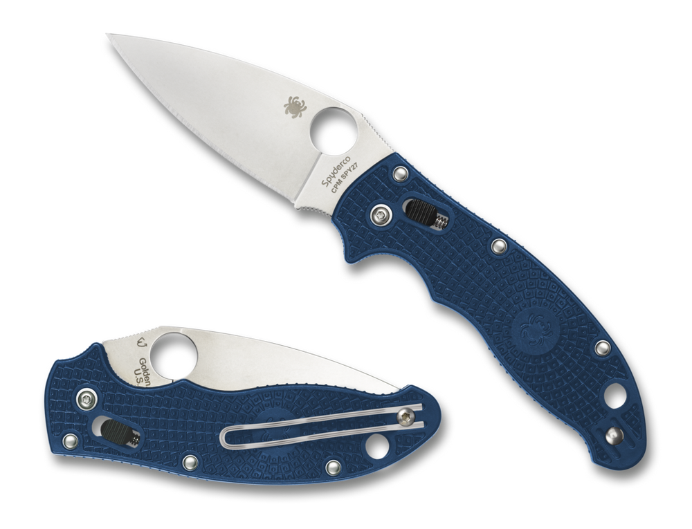 Spyderco C101PCBL2 Manix 2 Lightweight CPM SPY27