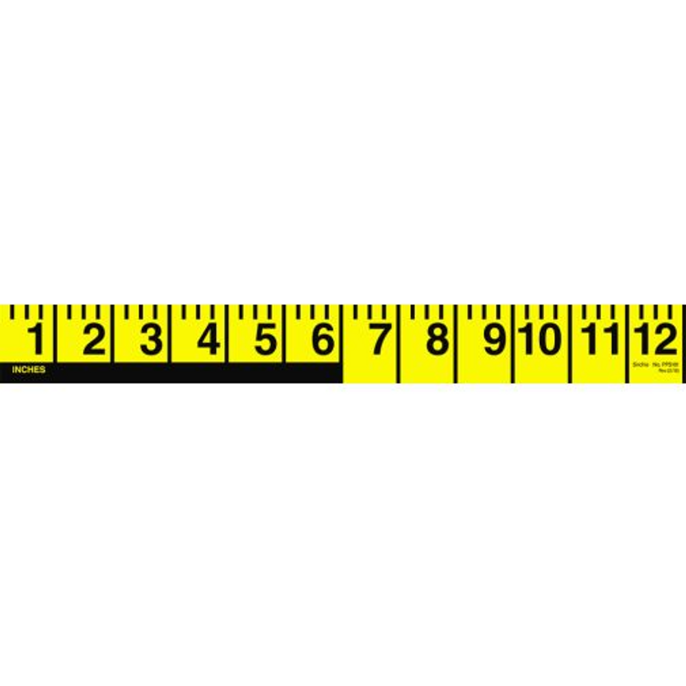 Sirchie PPS101 Jumbo Photo Evidence Tape - 1.25''x30'
