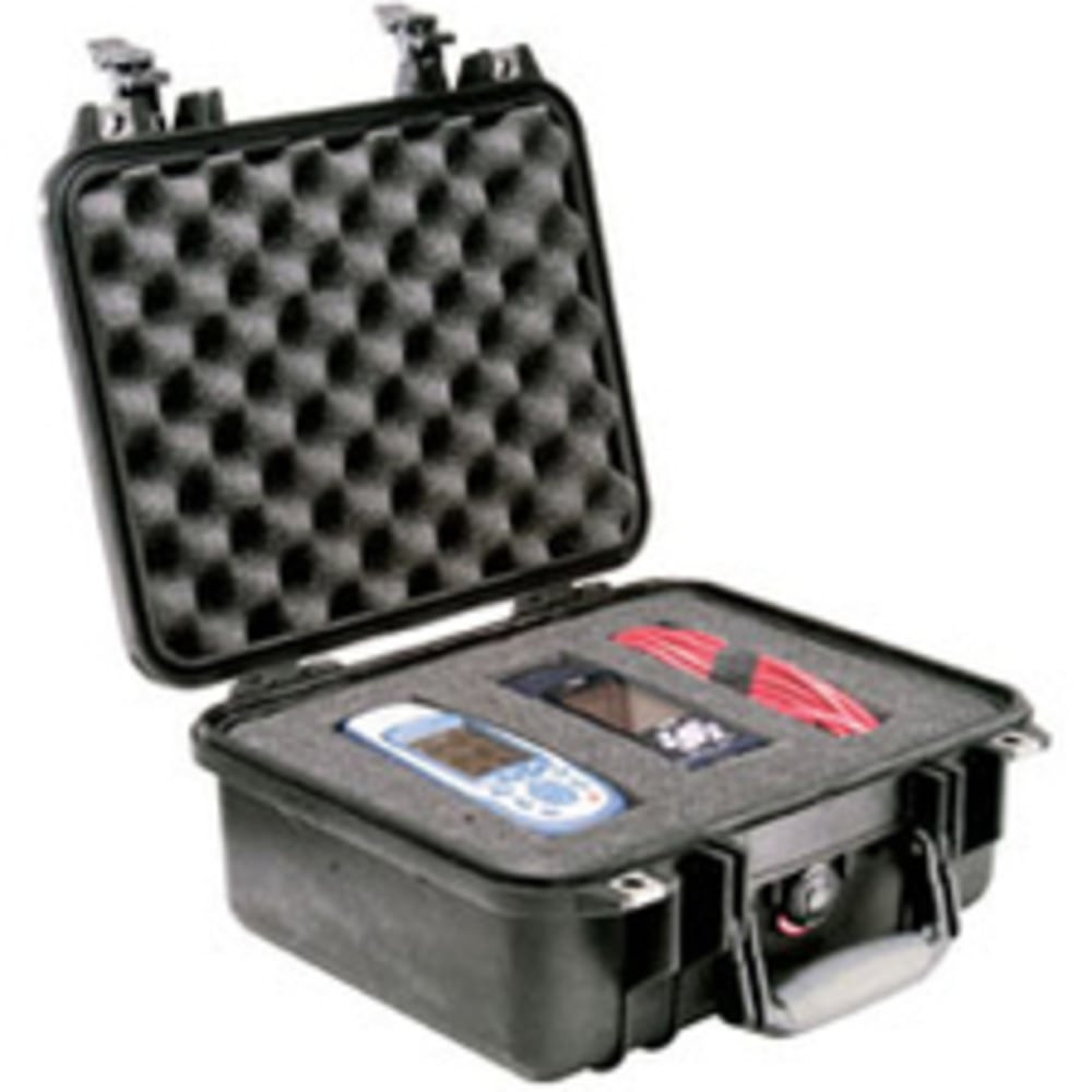 PELICAN PRODUCTS INC. Pelican 1400-000-150  1400 Shipping Case with Foam - Internal Dimensions: 11.81in Length x 8.87in Width x 5.18in Height - External Dimensions: 13.4in Length x 11.6in Width x 6in Depth - 2.32 gal - Double Throw Latch Closure - Co