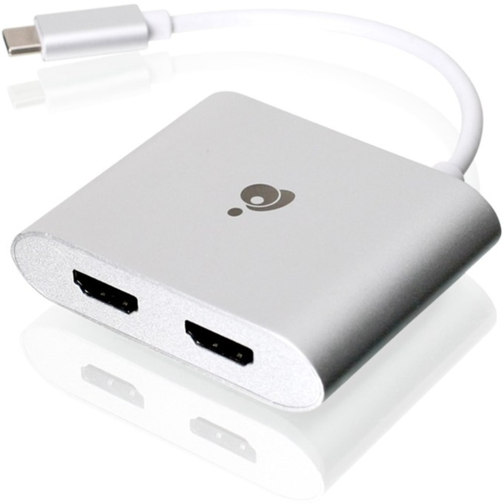 ATEN TECHNOLOGIES GUC3CHD22 IOGEAR GUC3CHD22 - External video adapter - USB-C 3.1 - 2 x HDMI - aluminum