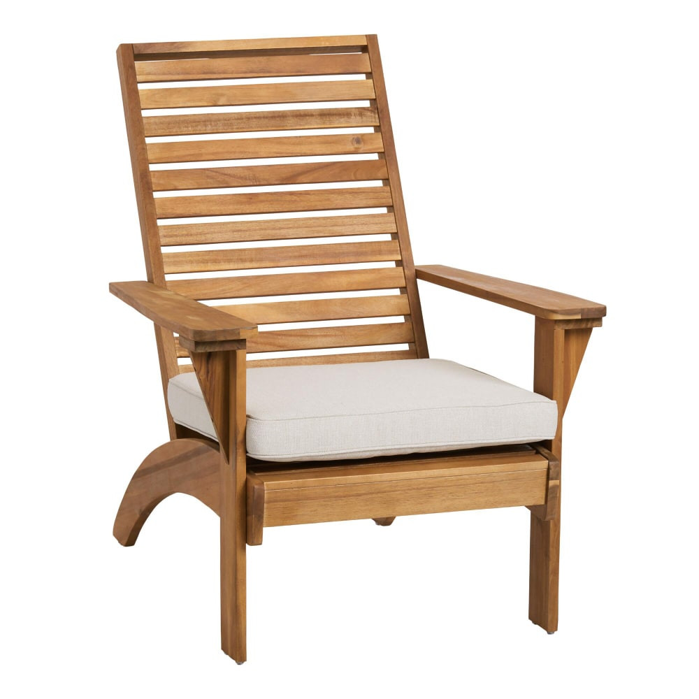 LINON HOME DECOR PRODUCTS, INC Linon OFDP2905  Keir Outdoor Chair, Natural/Antique White