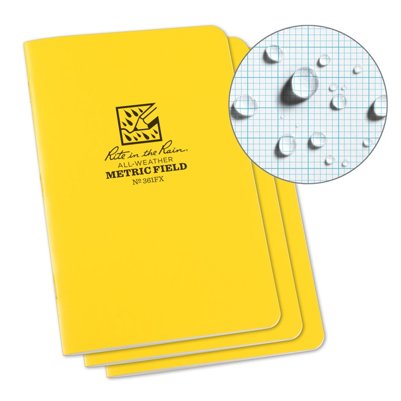 Rite in the Rain 361FX Field-Flex Stapled Notebook - 4.625 x 7