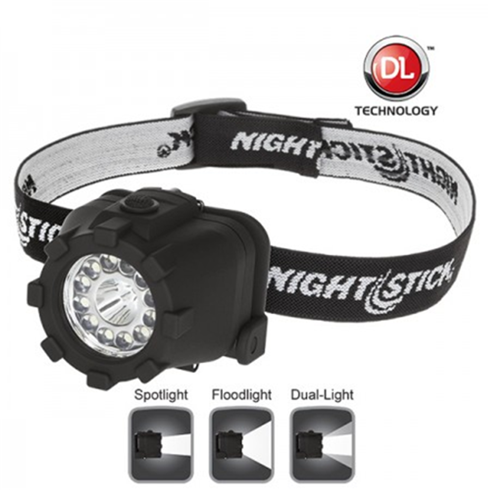 Nightstick NSP-4604B Dual-Light Headlamp