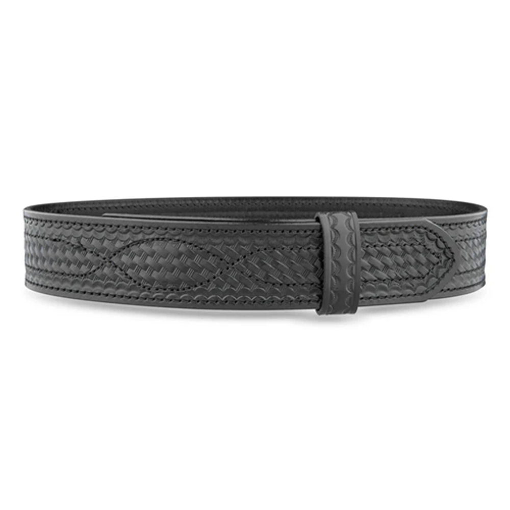 Dutyman 5021-2XL 2-1/4"" Basketweave Leather Buckleless Outer Belt