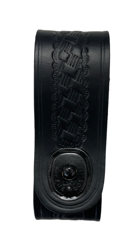 Perfect Fit 811-BW-BSS Handcuff Strap w/ Black Safety Snap