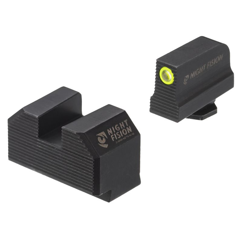 Night Fision GLK-001-290-313-YGZX Optics Ready Stealth Night Sight Set for Glock 17/19/34 w/ RMR/507C/508T
