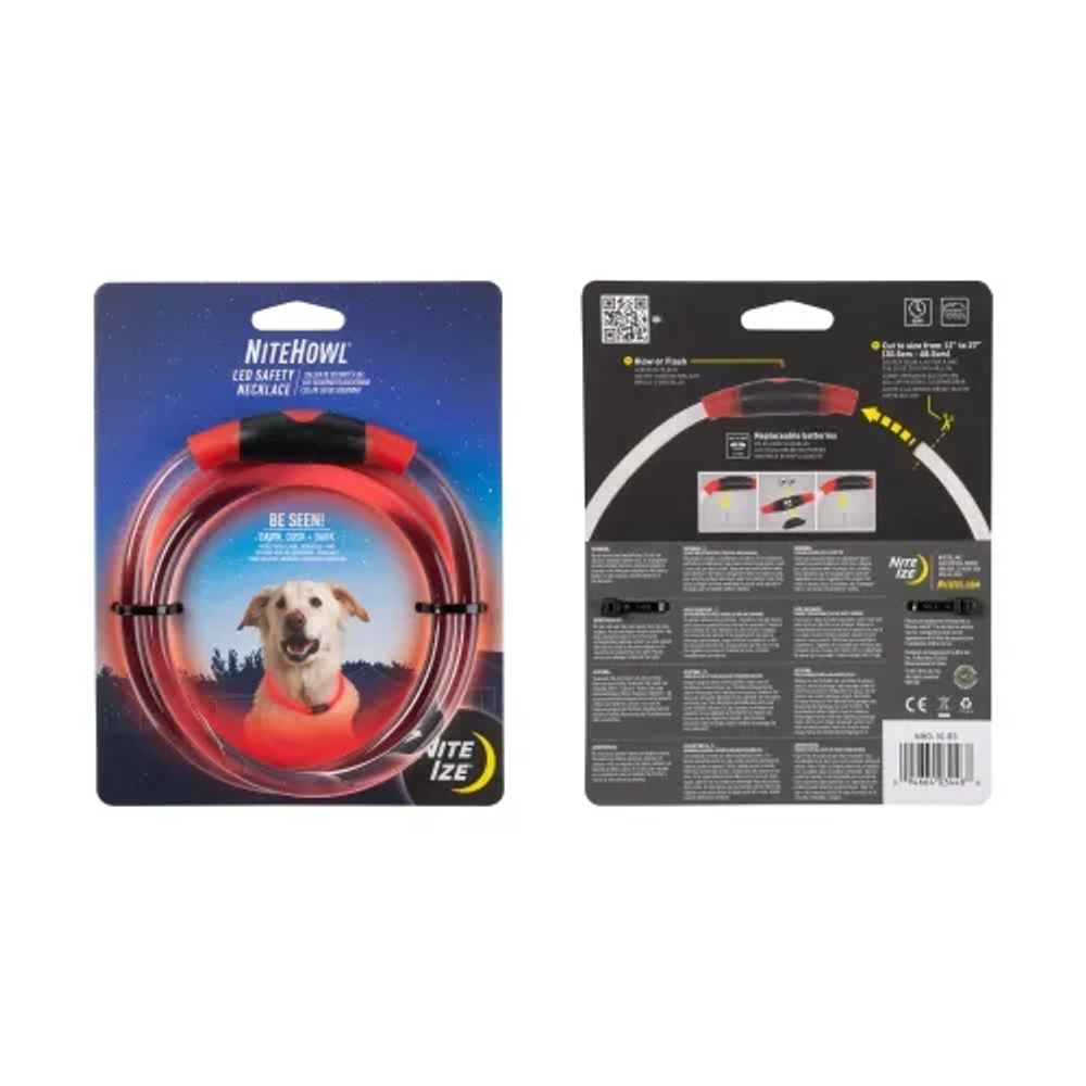 Nite-Ize NHO-10-R3 NiteHowl LED Safety Necklace
