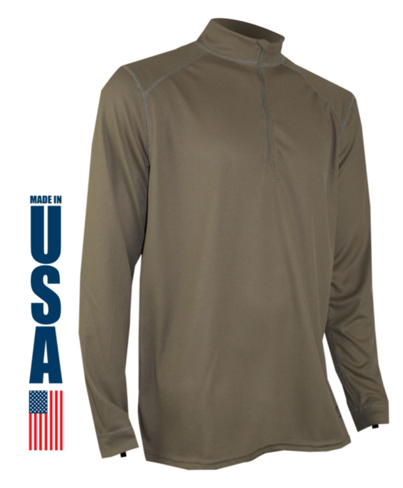 XGO 2GB11DQ-L-499 Phase 2 Performance Midweight Zip Mock