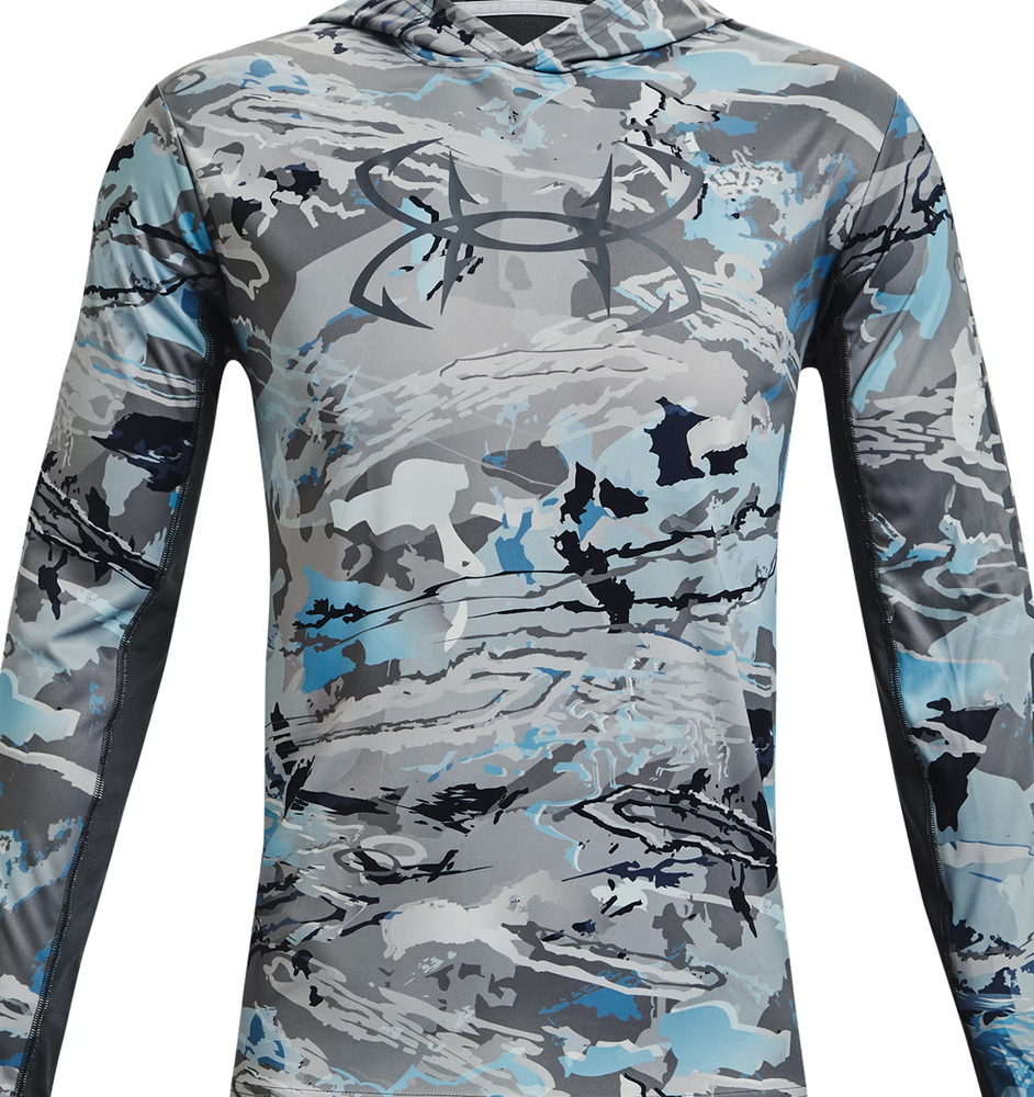 Under Armour 1361274995XL UA Iso-Chill Shorebreak Camo Hoodie