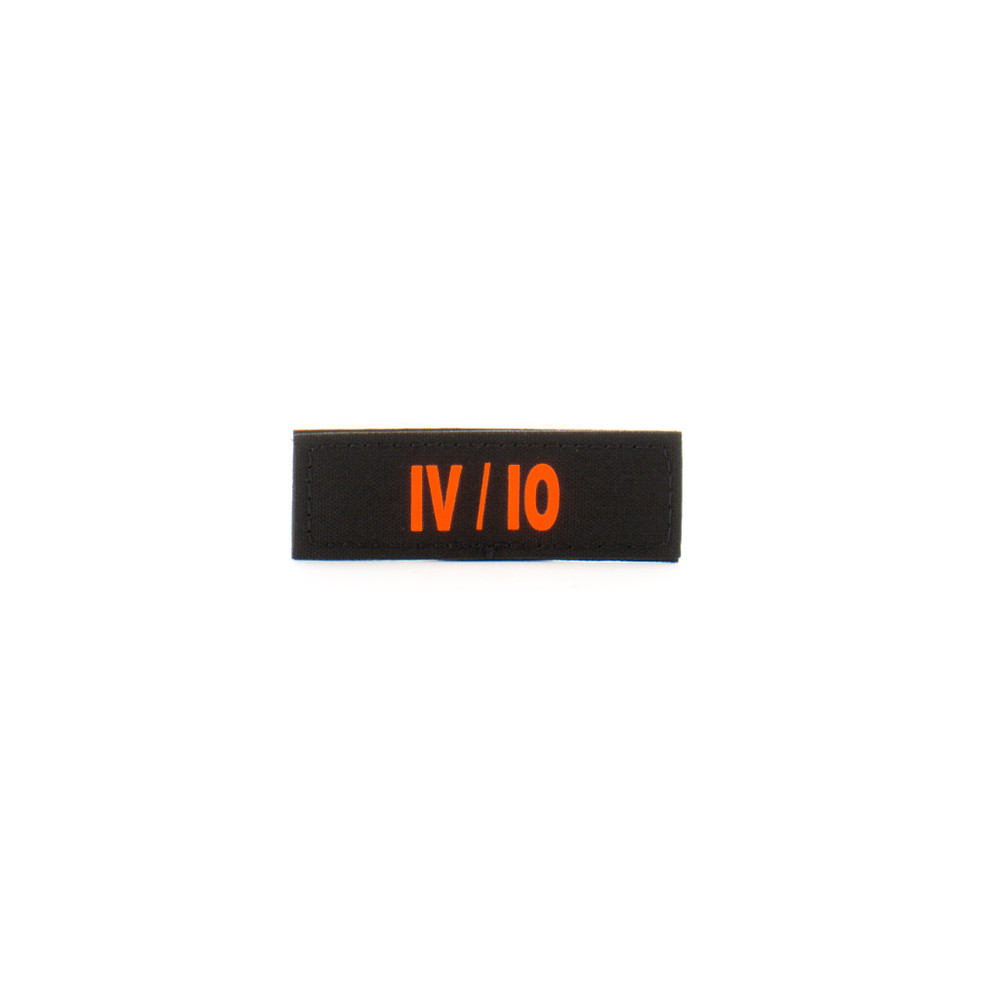 Eleven 10 E10-7003-IV/IO-BLK/ORG 1x3 Med Name Tape Patch