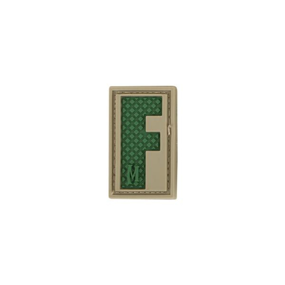 Maxpedition LETFA Letter F Morale Patch