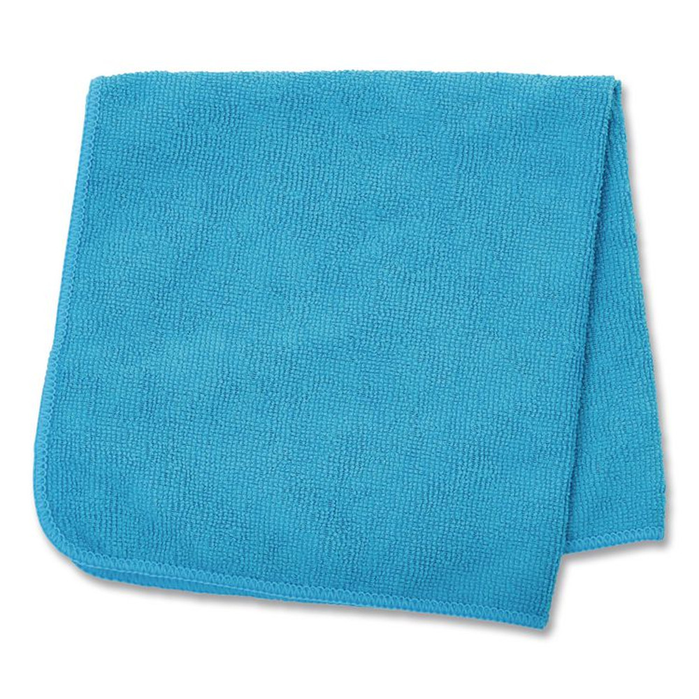 RUBBERMAID COMMERCIAL PROD. 1820579 Microfiber Cleaning Cloths, 12 x 12, Blue, 24/Pack