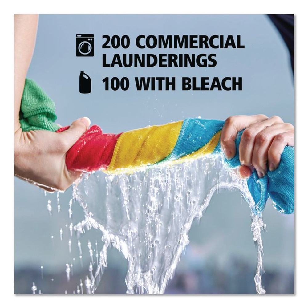 RUBBERMAID COMMERCIAL PROD. 1820579 Microfiber Cleaning Cloths, 12 x 12, Blue, 24/Pack