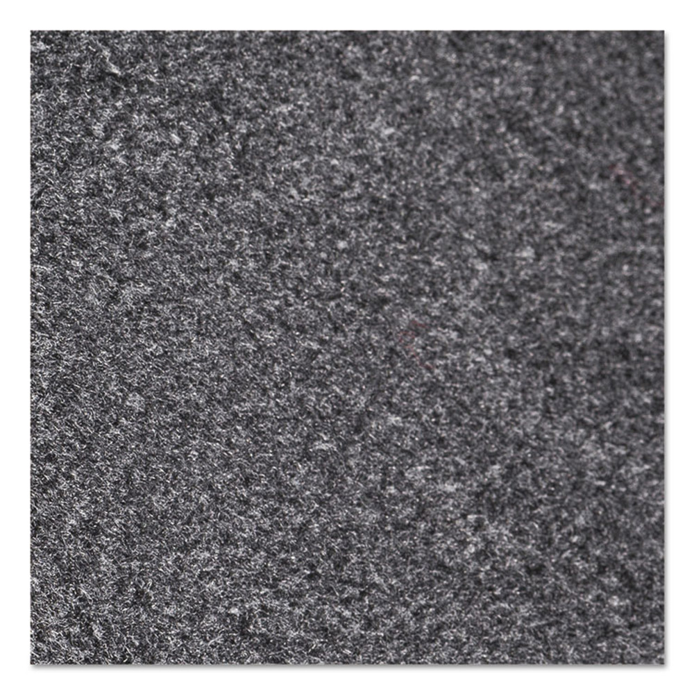 CROWN MATS & MATTING GS0035CH Rely-On Olefin Indoor Wiper Mat, Rectangular, Charcoal Gray Cut Pile Surface, 36" x 60"