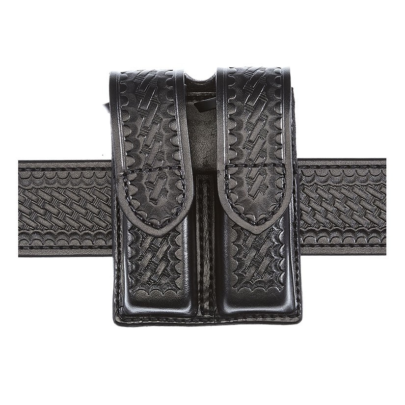 Aker Leather A510-BW-3-HS Double Magazine Pouch