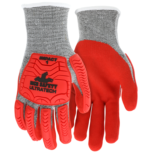 MCR Safety UT1954XXL UltraTech Stitched A5, Hivis Red SFN