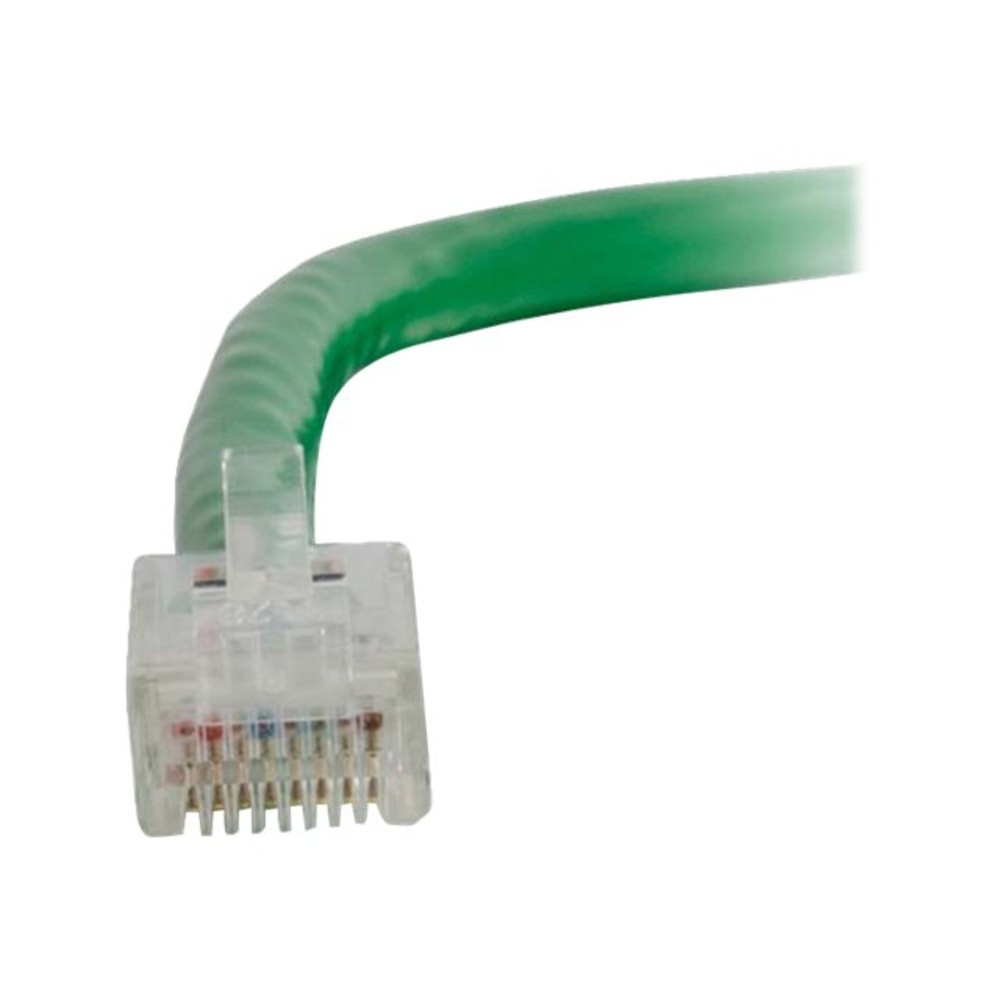 LASTAR INC. 04128 C2G 2ft Cat6 Non-Booted Unshielded (UTP) Network Patch Cable - Green - 2 ft Category 6 Network Cable for Network Device - First End: 1 x RJ-45 Network - Male - Second End: 1 x RJ-45 Network - Male - Patch Cable - Green