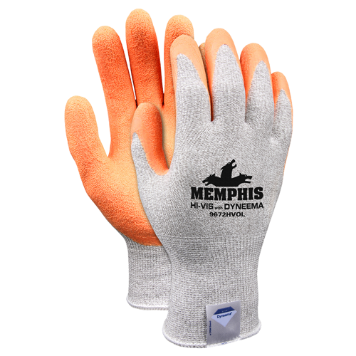 MCR Safety 9672HVOXL Dynma, S&P, Hi-Vis, Orange, Latex