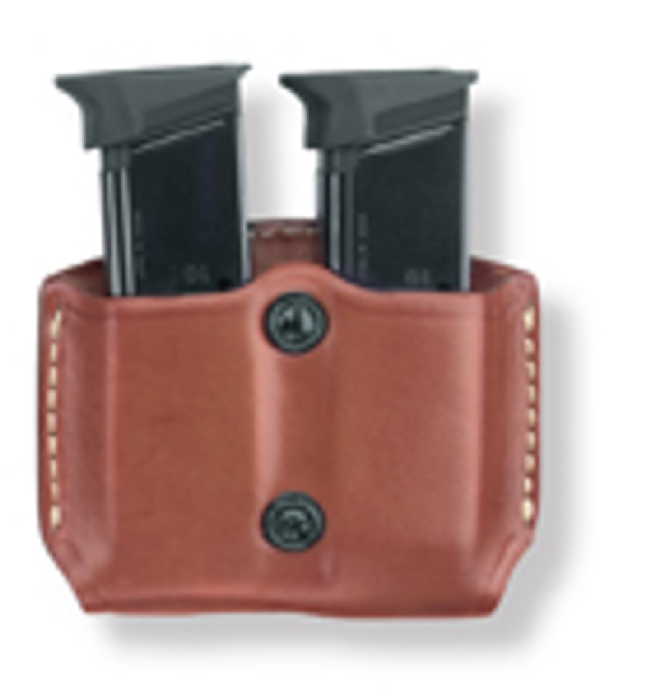 Gould & Goodrich 851-0 Double Mag Case W/ Belt Loop