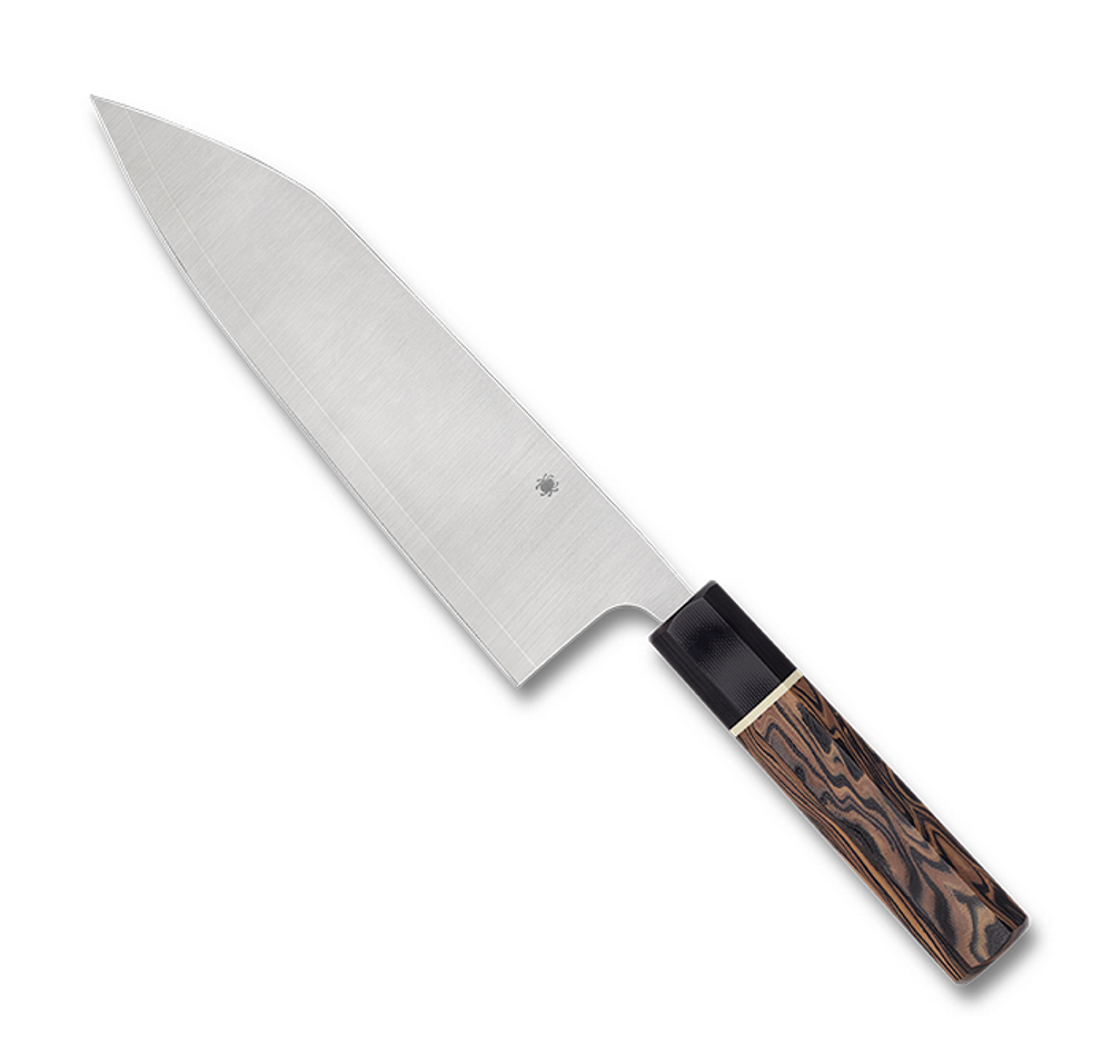 Spyderco K18GPBNBK Murray Carter Itamae Bunka Bocho