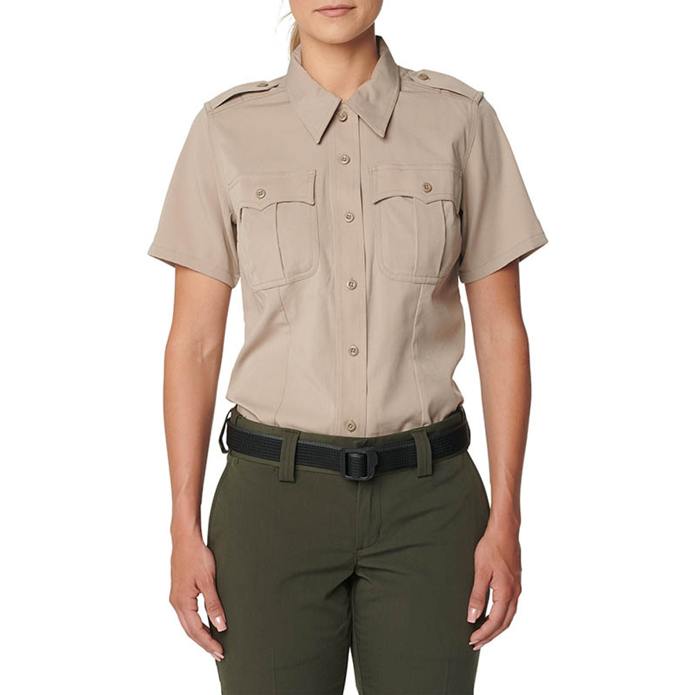 5.11 Tactical 61315-160-XL-T Women's Class A Flex-Tac Poly/Wool Twill S/S