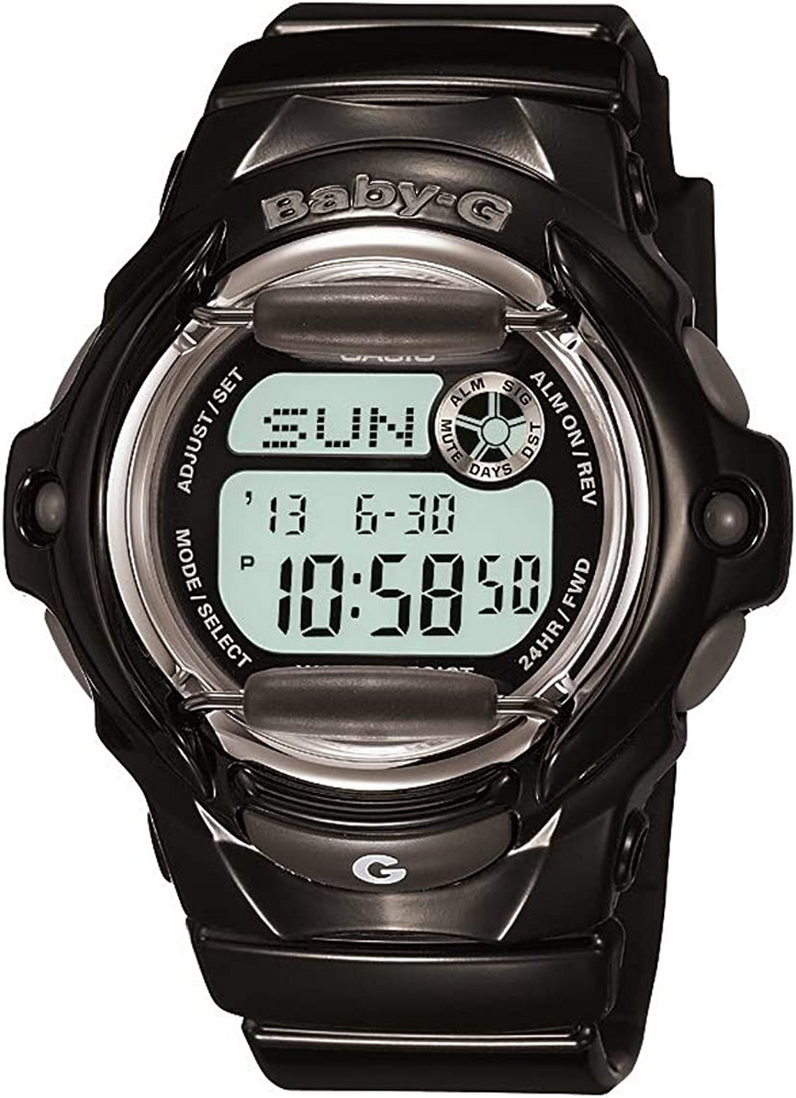 Casio BG169R-1M Baby-G Digital Watch w/ Translucent Strap