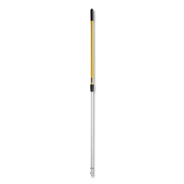 RUBBERMAID COMMERCIAL PROD. HYGEN™ Q755 HYGEN Quick-Connect Extension Handle, 48" to 72", Yellow/Black