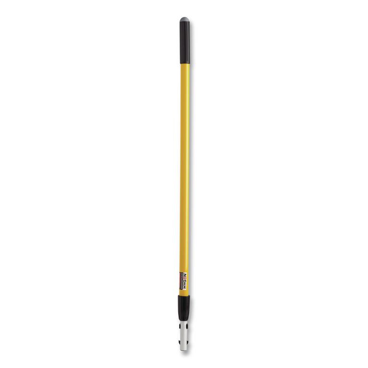 RUBBERMAID COMMERCIAL PROD. HYGEN™ Q755 HYGEN Quick-Connect Extension Handle, 48" to 72", Yellow/Black