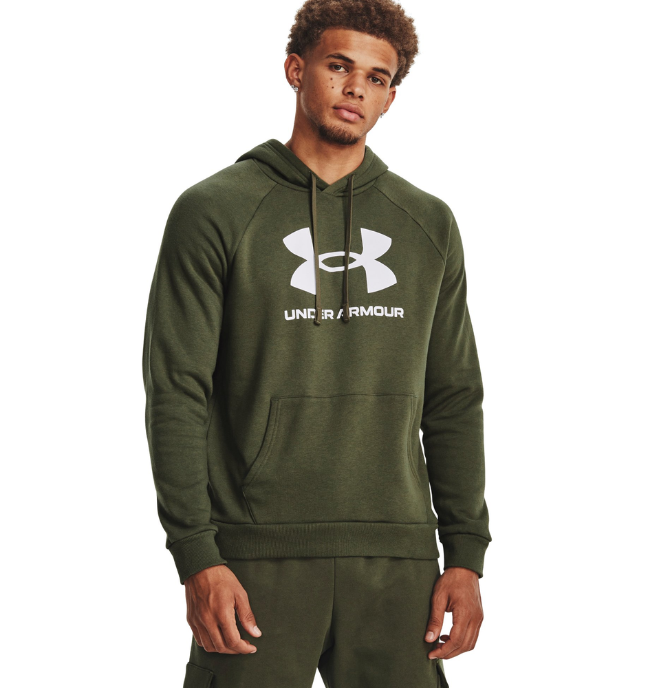 Under Armour 1379758390LG Men's UA Rival Fleece Logo Hoodie