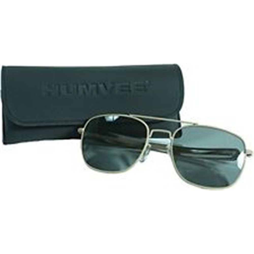 Humvee HMV-57B-TAN 57MM Pilot Sunglasses